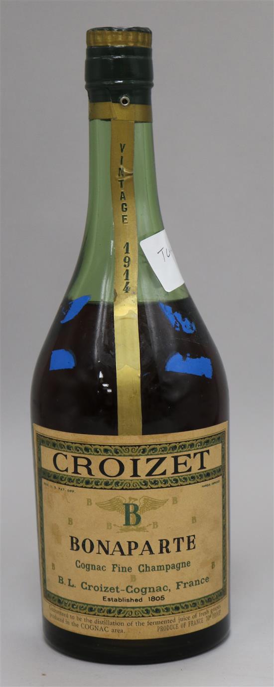 A Bonaparte Croizet, 1914 Cognac